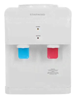 Кулер StarWind SW-2001FW, настольный, «push» - кран, белый