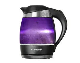 Чайник STARWIND SKG2217 1.8л фиол стекло