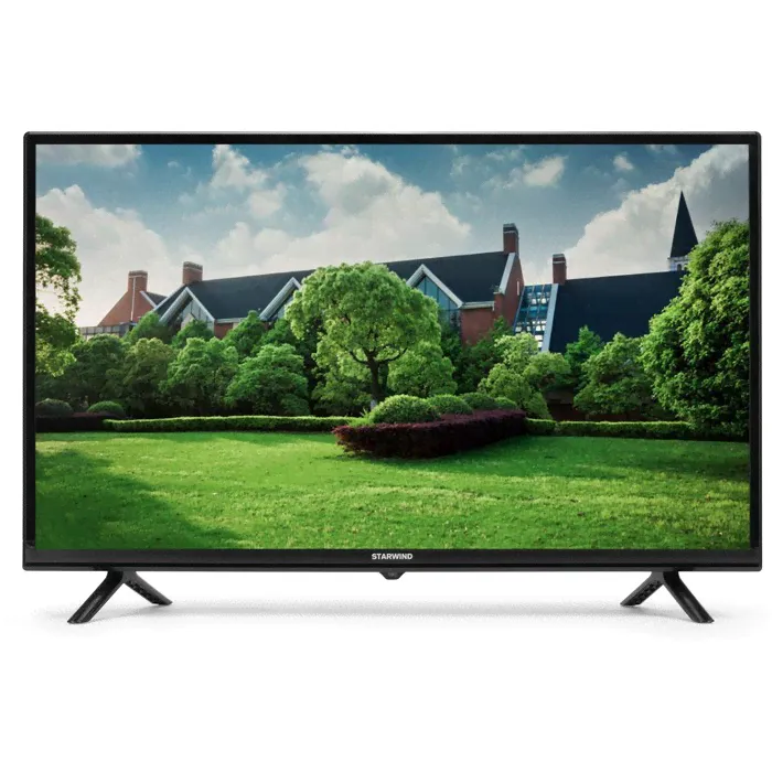 Телевизор Starwind SW-LED32BG202,32",1366x768, DVB-C/T2/S/S2, HDMI 2, USB 1, черный