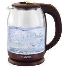 Чайник STARWIND SKG1052 коричневый/бронзовый стекло