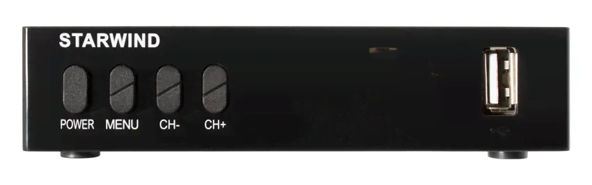 Приставка TV DVB-T2 Starwind CT-220 черный