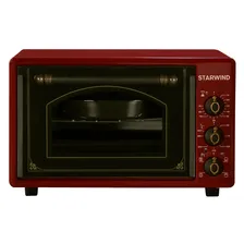Мини-печь Starwind SMO2025 (Цвет: Red)