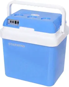 Автохолодильник STARWIND CB-112, 24л, голубой и белый