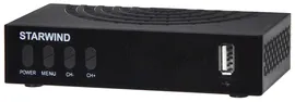 StarWind Ресивер DVB-T2 Starwind CT-220 черный тв тюнер
