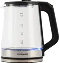 Чайник электрический Starwind SKG5778 2л. 2000Вт черный/прозрачный (корпус: стекло)