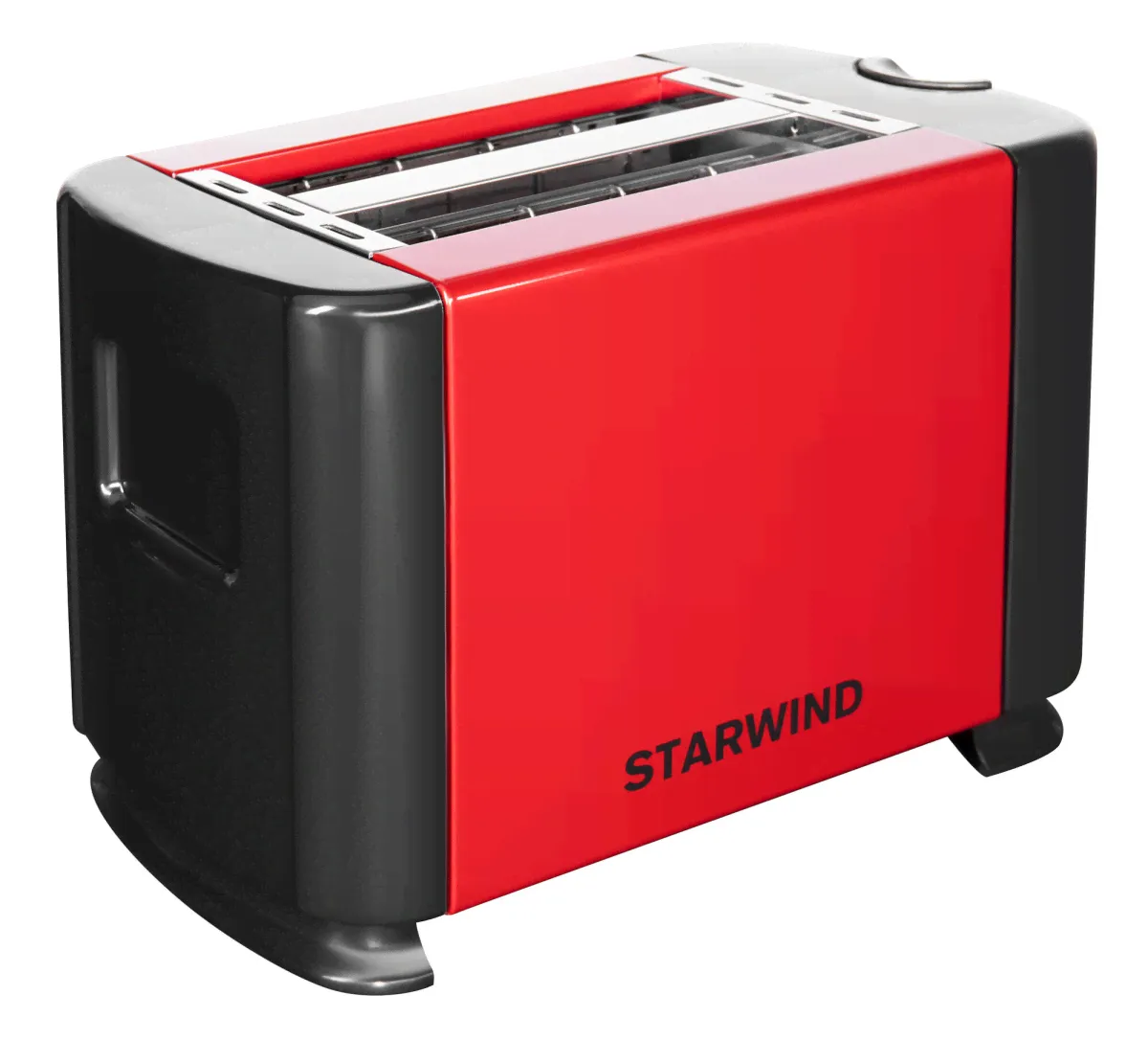 Тостер StarWind ST1102 красный/черный