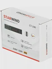Ресивер Starwind CT-240 DVB-T2,черный CT-240