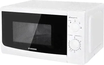Микроволновая печь Starwind SWM5620, 20л, 700Вт, механическое управление, белая/373768