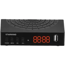 Обзор на Ресивер DVB-T2 Starwind CT-240 черный