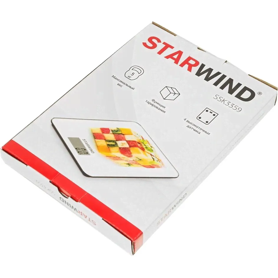 StarWind SSK3359 (коричневый) весы-2