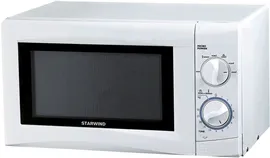 Микроволновая Печь Starwind SMW3220 20л. 700Вт белый механика кнопка