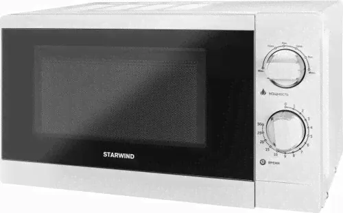 Микроволновая печь свч StarWind микроволновка SMW3920, 700Вт, 20л, белый