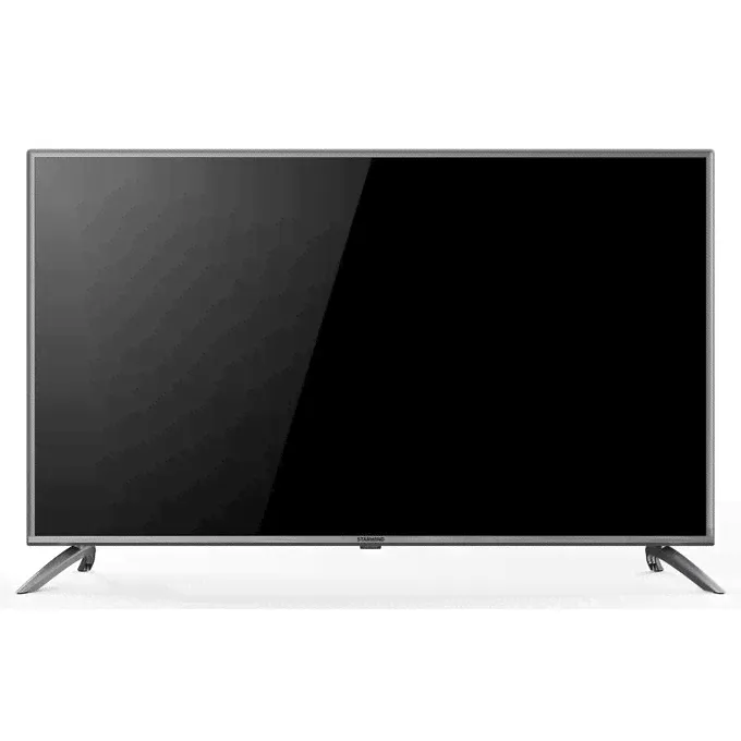 50" Телевизор Starwind SW-LED50UB403 стальной 3840x2160, Ultra HD, 100 Гц, WI-FI, SMART TV, AV, HDMI, USB, DVB-C, DVB-T2, DVB-S2 Салют.ТВ-1
