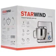 Характеристики - Миксер Starwind SPM8183 серебристый