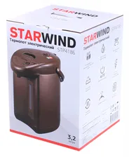 Термопот Starwind STP4186 3.2л. 750Вт коричневый (плохая упаковка)