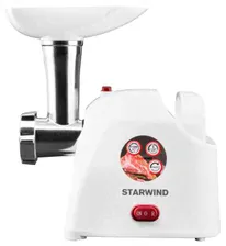 Мясорубка Starwind 1500Вт белый SMG3110