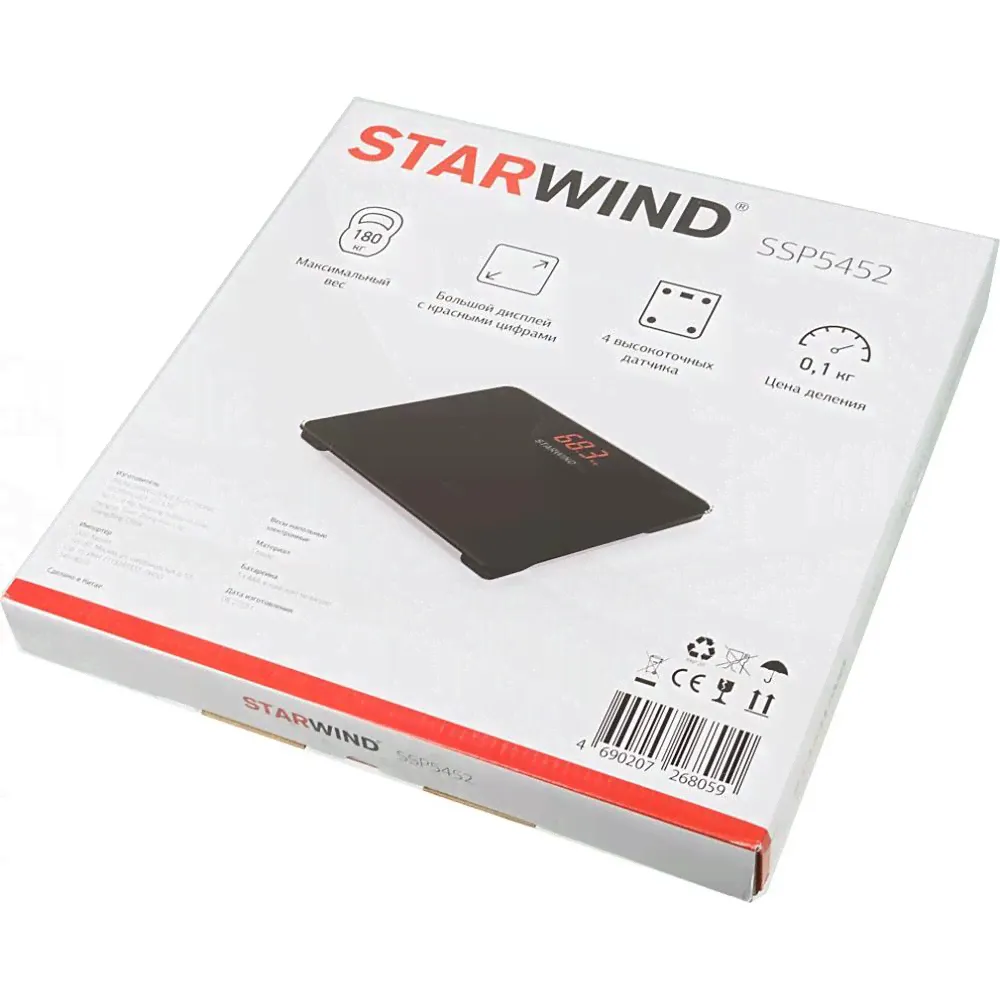 STARWIND Весы напольные электронные SSP5452