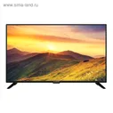 Телевизор Starwind SW-LED43SA300, 43", 1080p, DVB-T2/C/S2, 3xHDMI, 2xUSB, SmartTV, чёрный