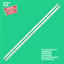 Светодиодная лента подсветки для STARWIND SW-LED32R301BT2 RCA RTDVD3215-B AOC T3211M 320L 32E9 7S1P 2X7 CC02320D570V12 08 02