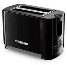 Тостер Тостер Starwind ST1101 700Вт черный/черный