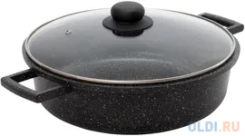 Сотейник Starwind Chef Induction d=28см (с крышкой) черный (SW-CHI4028S)