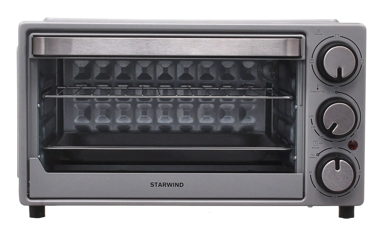 Мини-печь Starwind SMO2002 серебристая-1