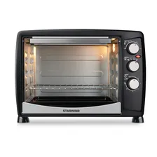 Мини-печь Starwind SMO2046 35л. 1500Вт серебристый