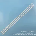 Светодиодная лента подсветки 8 ламп для телевизора StarWind sw-led43ua400 HL-00430A30-0402S-01 A3 3X8-led43fhd100t2
