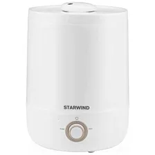 Увлажнитель воздуха ультразвуковой StarWind 4.5л, увлажнитель для квартиры, до 30 м2, белый отзывы