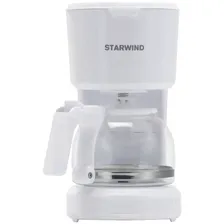 Кофеварка капельного типа Starwind STD0611 600Вт белая